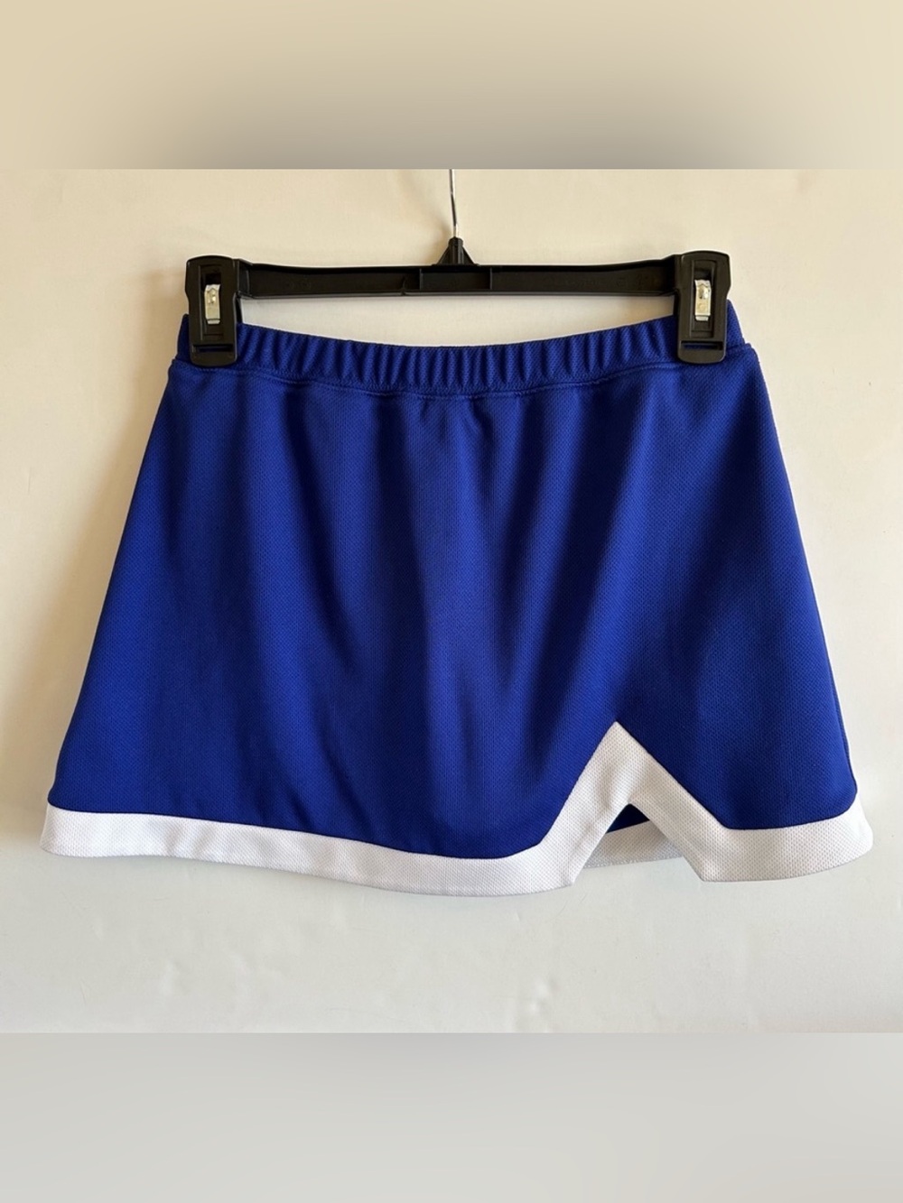 Varsity Spirit Fashion Blue and White Cheerleading Skort Size M 27